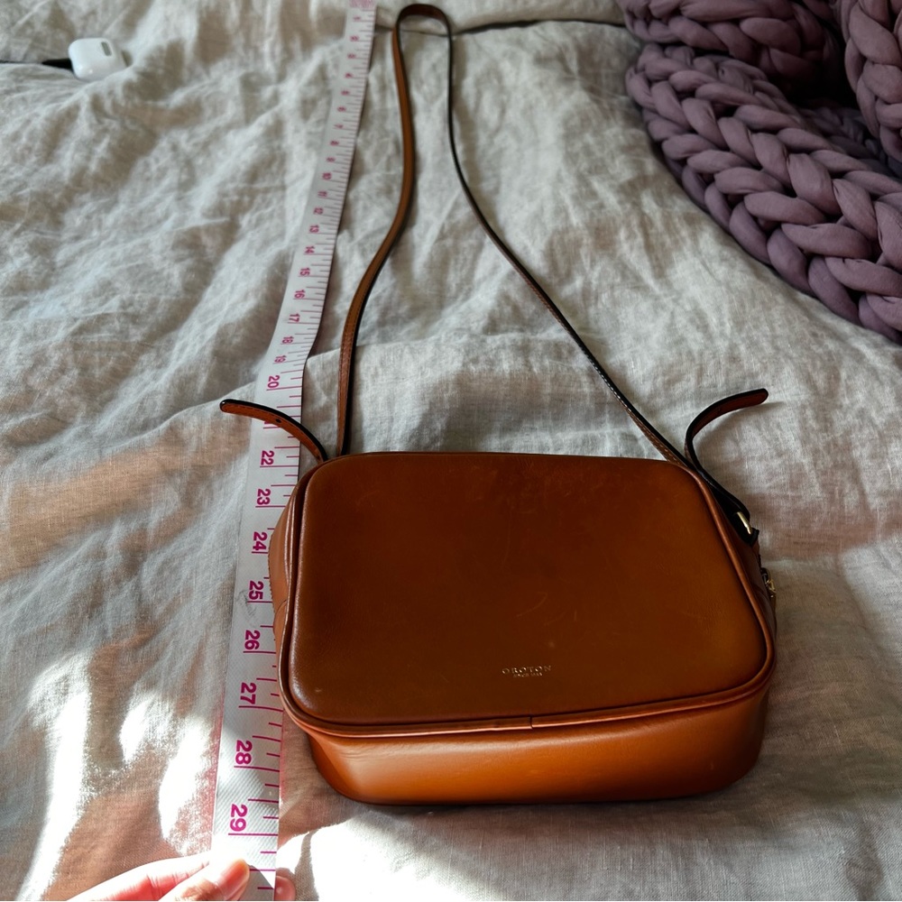 🚫SOLD🚫Oroton Margot Zip Around Crossbody Bag Brown!
